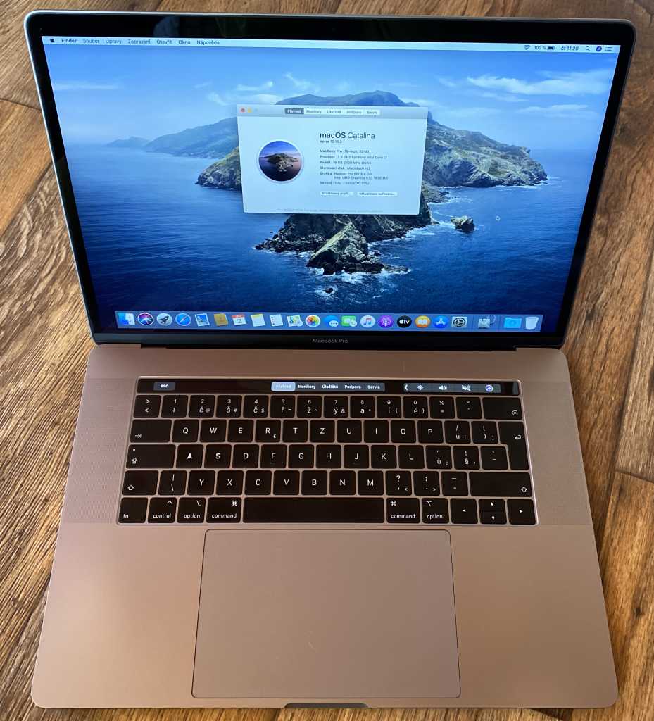 Apple MacBook Pro 15 2018 - ZÁRUKA